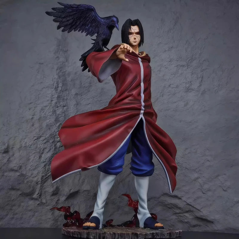 30cm Naruto GK Uchiha Itachi Figure Edo Tensei Statue Anime Ninja PVC Figure Desktop Chassis Ornament Toy Collectible Model Gift